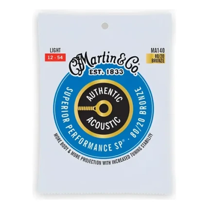 Encordado Guitarra Acustica SP Superior Performance 012 Martin & Co. MA140 80/20